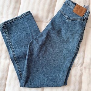 Levi's Bareback Women's Dark Blue Ankle Crop Jeans